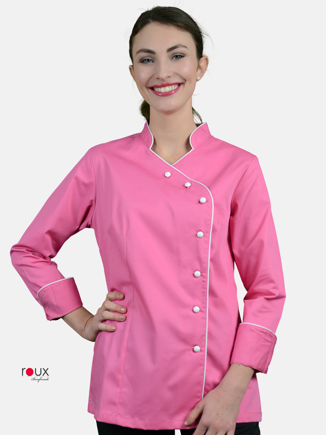 Mens pink chef coat best sale